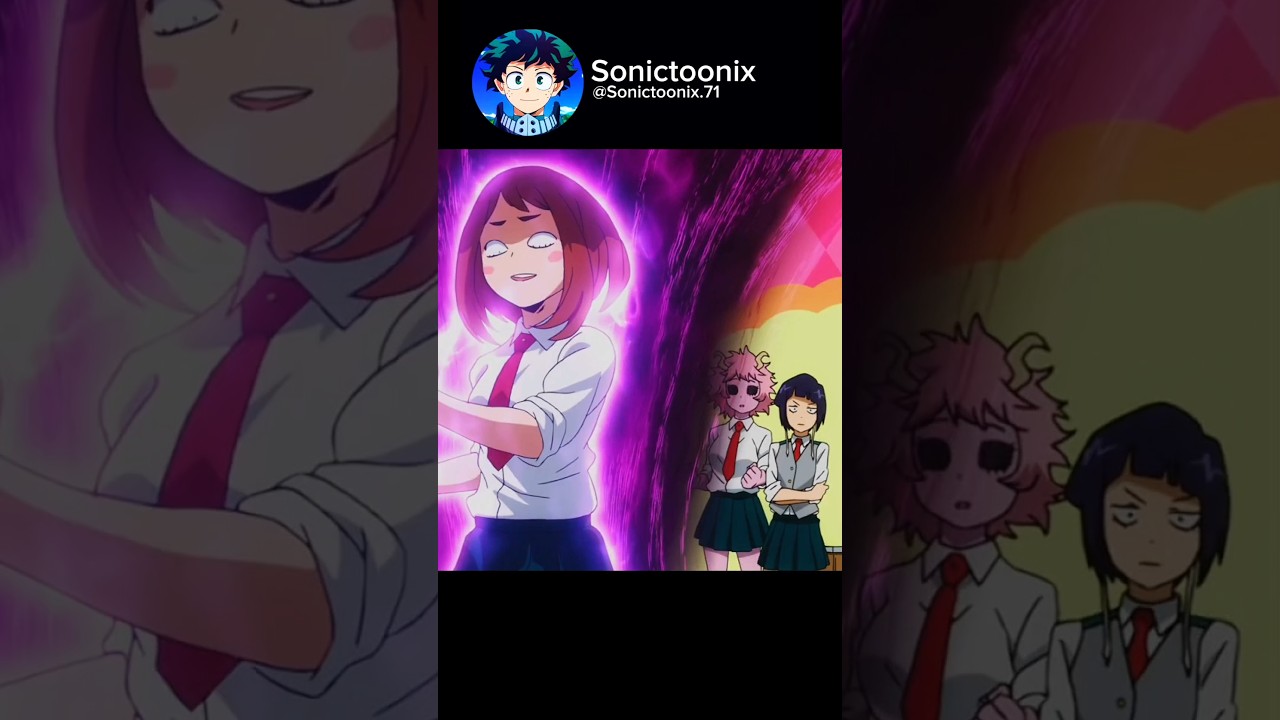 [AMV] Uraraka in fight mode 💀💖 