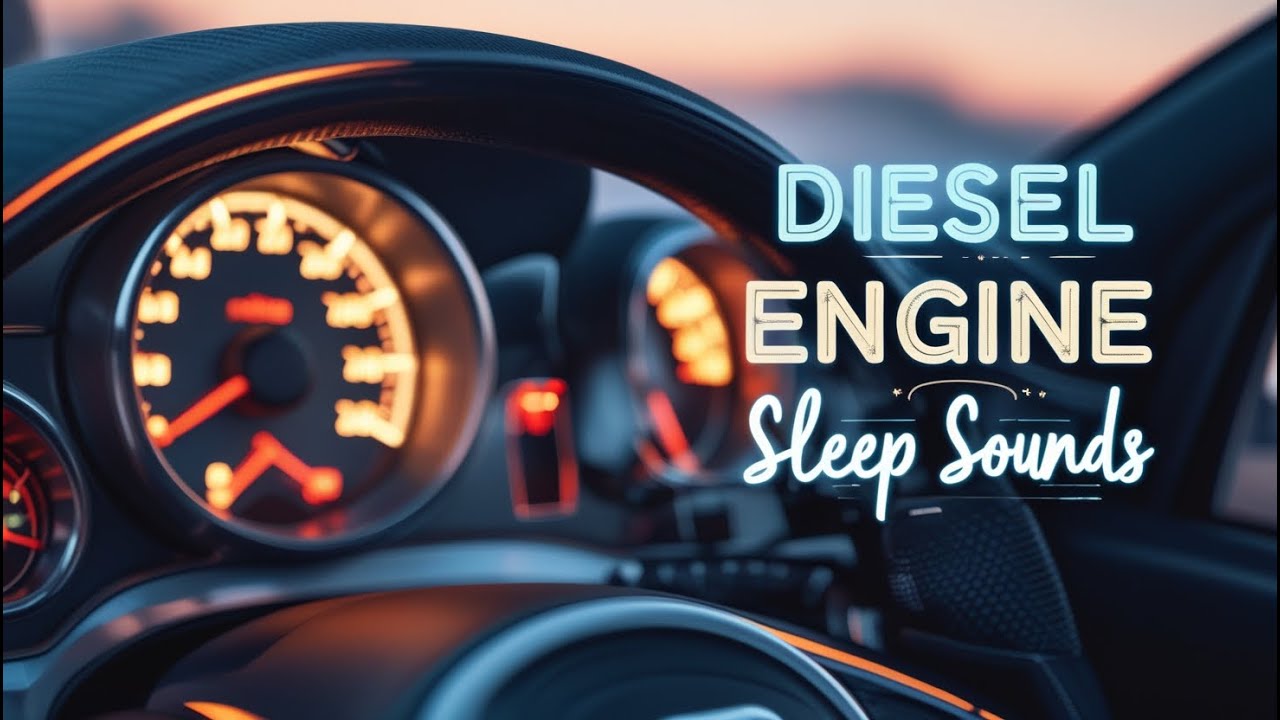 Relaxing Car Engine Idle Sound | Black Screen for Deep Sleep