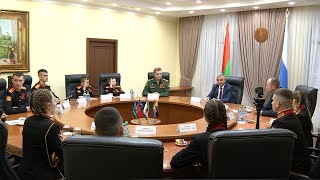 Встреча Президента с кадетами и суворовцами (выдержки)