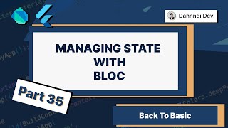 Flutter - State Management flutter_bloc (Bloc Implementation) (Kembali ke Basic)