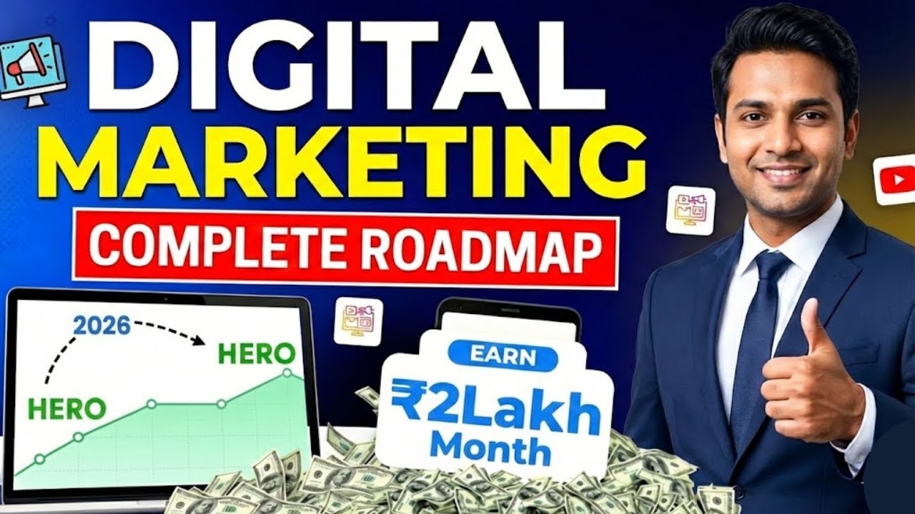How to Start Career in Digital Marketing in 2026 | Complete Roadmap for Beginners
