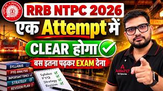 Rrb Ntpc 2026 Strategy Clear Exam In First Attempt Essential Study Plan