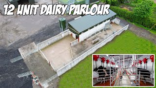 Pearson Milking Technology 12 Unit Dairy Parlour with Manual Drafting