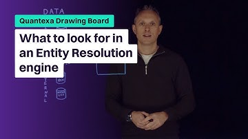 What to look for in an Entity Resolution engine