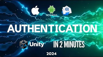 UNITY AUTH IN 2 MINUTES Multi-Platform Login [Google, Apple, Email & More]