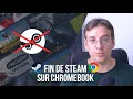 Google abandonne STEAM sur CHROMEBOOK