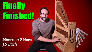 How to build a portative Pipe Organ | Homemade | #36 Finished!