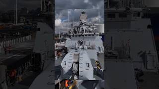 indian Navy's stealth frigate INS Trikand with brahmos missiles #shorts #defencenews #warships