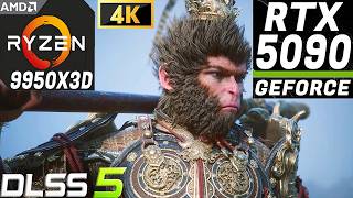 🤯DLSS 5 in Black Myth: Wukong ~ RTX 5090   9950X3D | 4K - Cinematic Graphics ~ Insane Visuals