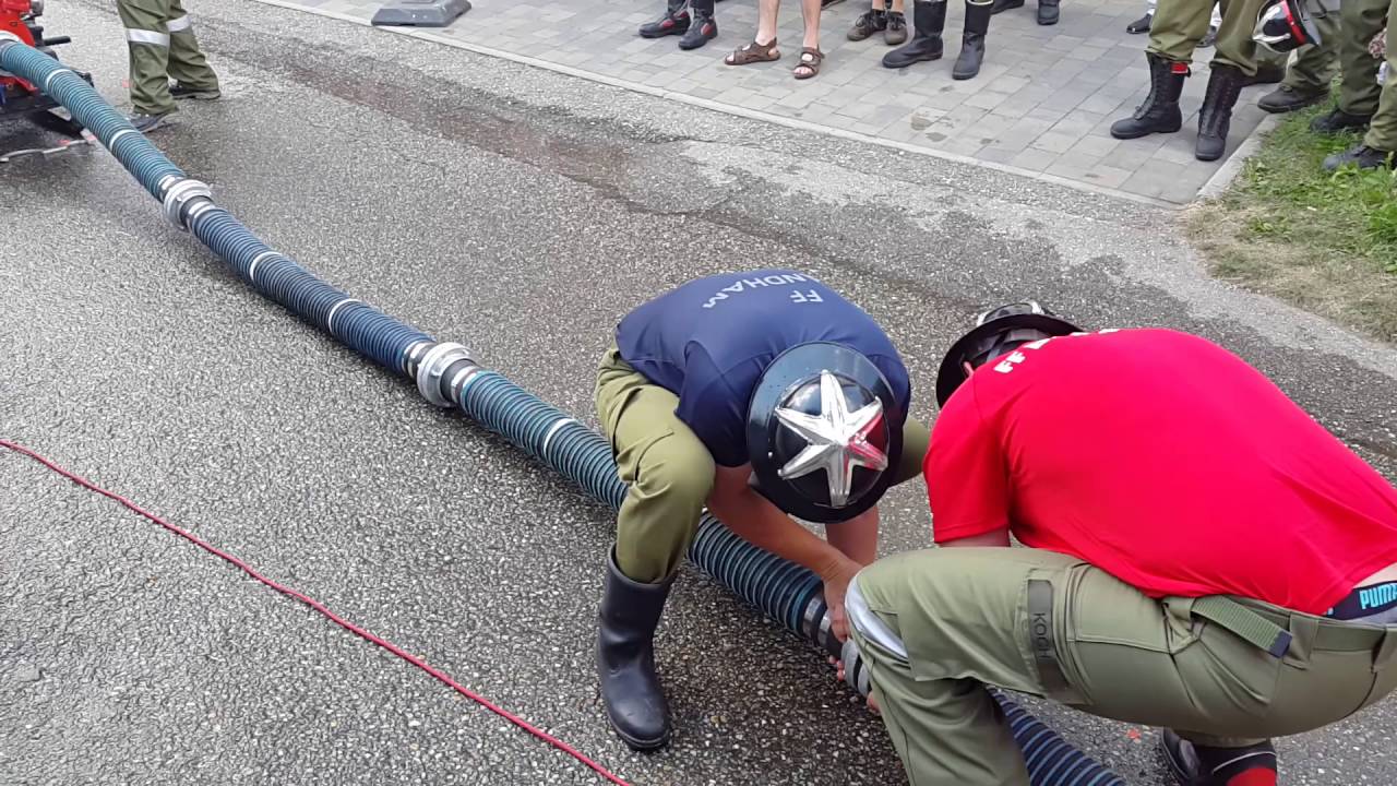 FF Brandham beim Nassbebewerb der FF Kemating am 08.08.2015