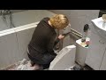 How to build a bathroom - From demolition to tile