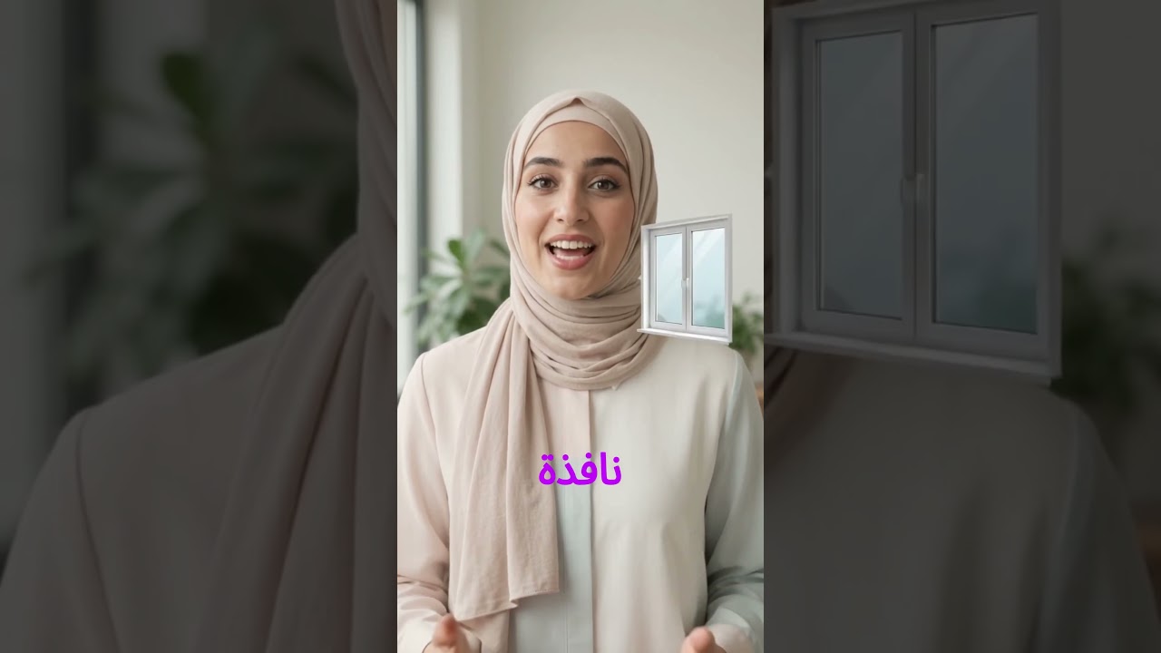 Things at Home in Arabic | Easy Arabic Vocabulary