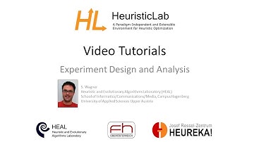 Experiment Design and Analysis in HeuristicLab