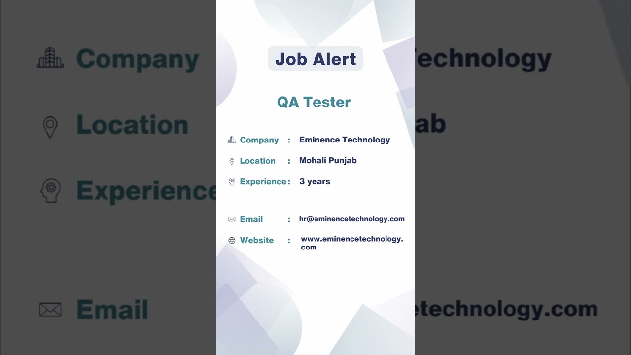 Software Tester Job Alert: Get Your Daily Update On The Latest IT Jobs| STAD Solution