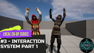 Unreal Engine 5 Split Screen Survival Series #3 - Starting On Interaction #unrealengine #ue5