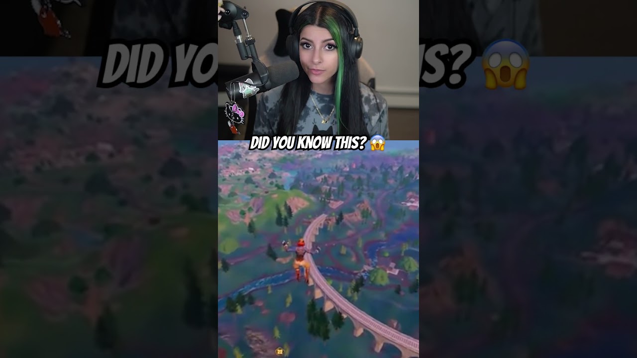 New tech in fornite?! 😱 #reaction #fortnite #gamer #shorts