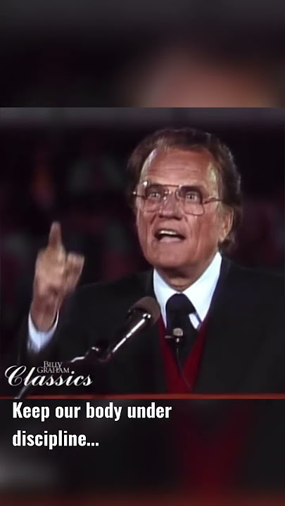 Lust of the flesh, lust of the eyes and pride of life. #jesusistheway #billygraham