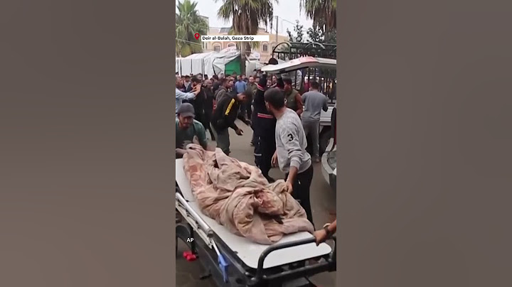 Harrowing Scenes at Overstretched Gaza Hospital as More Injured Arrive