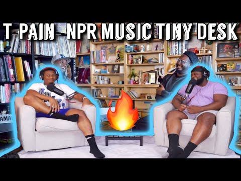 T-Pain: NPR Music Tiny Desk Concert |Brothers Reaction!!!!