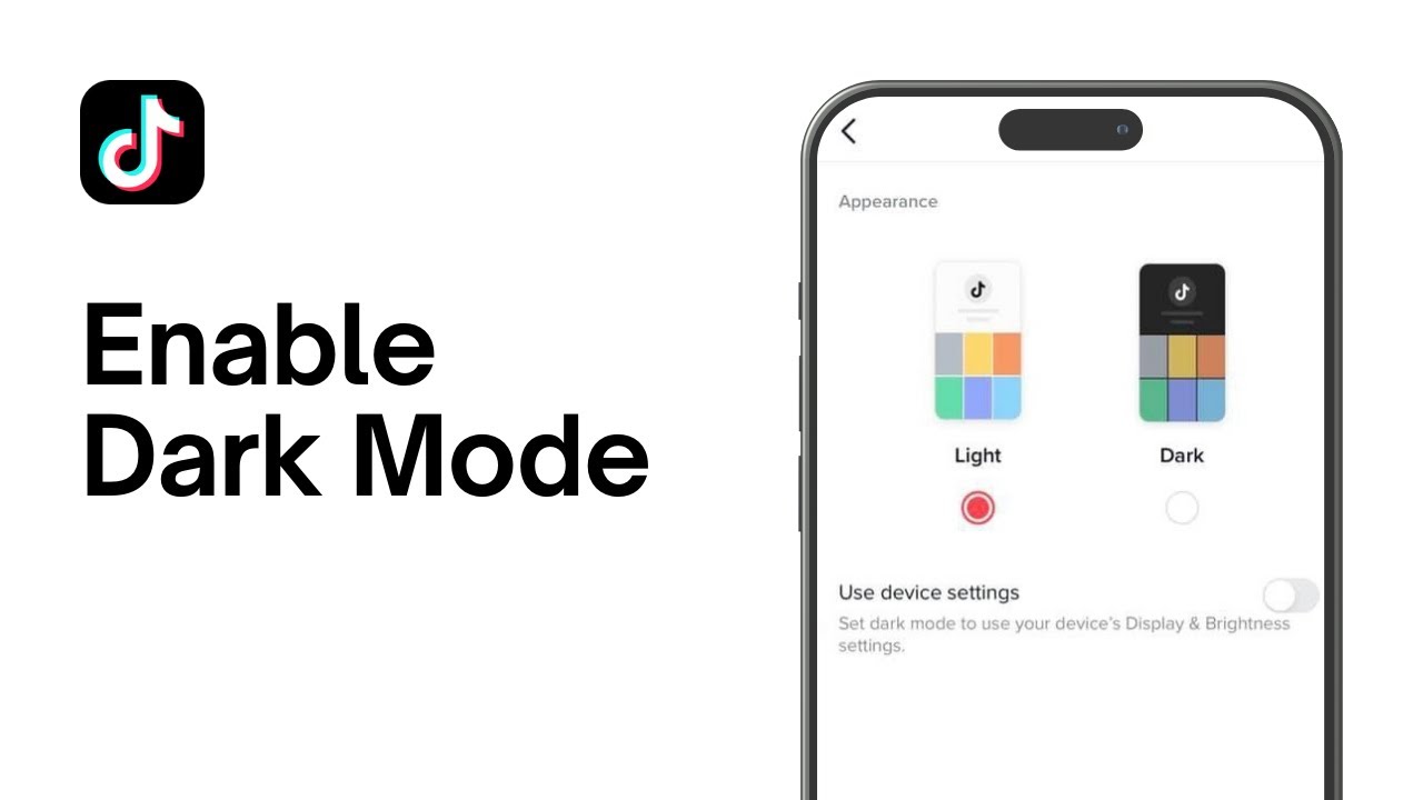 How To Get Dark Mode On Tiktok (Android/iPhone) Enable TikTok