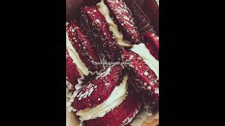 Red velvet items 😍💗#redvelevetcake#love#aesthetic#subscribe#redvelvetcakedesign#cupcake#icecreamcake