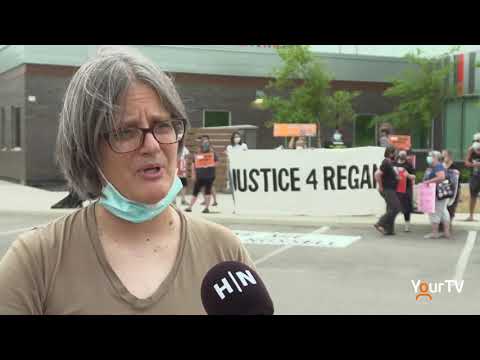 Protest Outside Halton Regional Police HQ