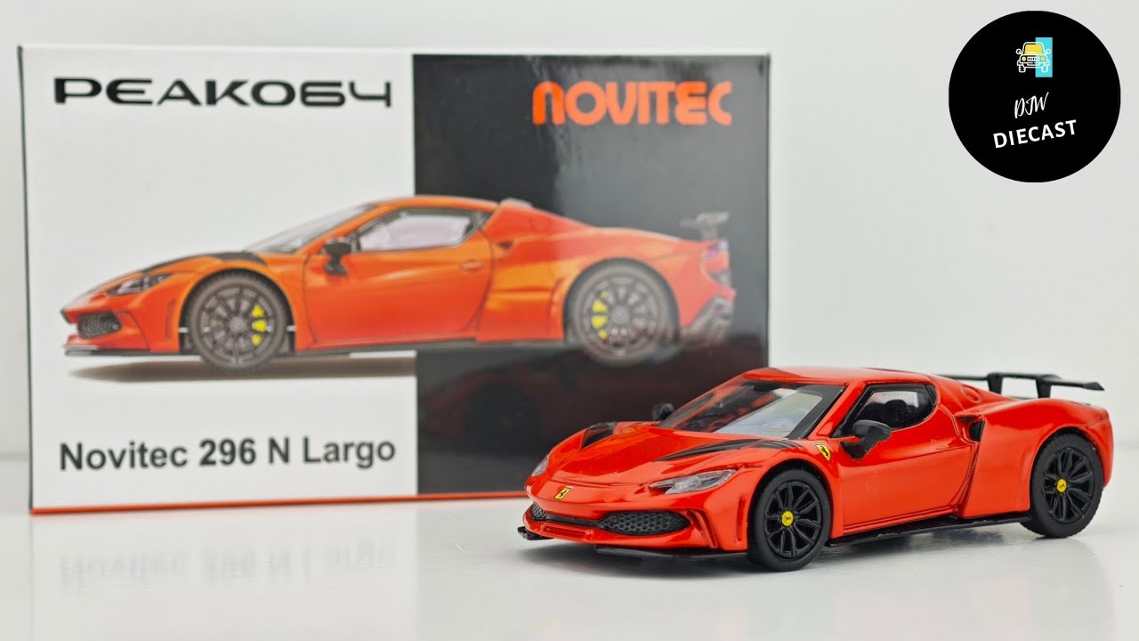 Novitec 296 N Largo China GT Show 2026 by Peako64 | UNBOXING and