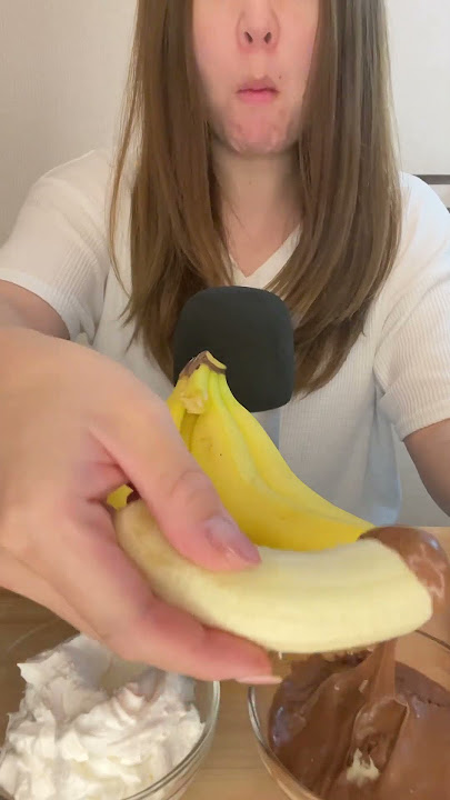 ASMR Banana🍌 Eating Sounds♪
