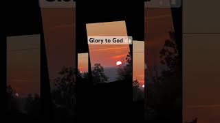 Glory to God | A Stunning Sunset That Takes Your Breath Away