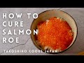 [ASMR] How to Cure Salmon Roe | IKURA | SUSHI | Takoshiho Cooks Japan