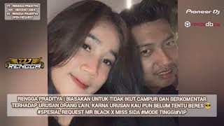 SPECIAL REQUEST MR BLACK X MISS SIDA#MODE TINGGI#vip 