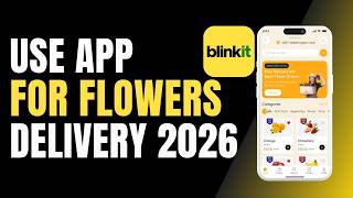 كيفية استخدام تطبيق Blinkit لتوصيل الزهور 2026! screenshot 4
