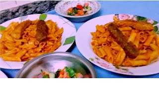 كفتة لحم بالمكرونة طعمها جنااان سهلة واقتصادية وكله فى حلة واحدة Meat kofta with pasta