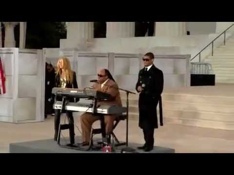 Shakira - Usher - Stevie Wonder - Higher Ground - Obama Inauguration HD