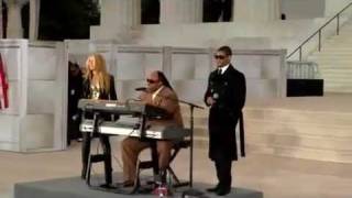 Shakira - Usher - Stevie Wonder - Higher Ground - Obama Inauguration HD