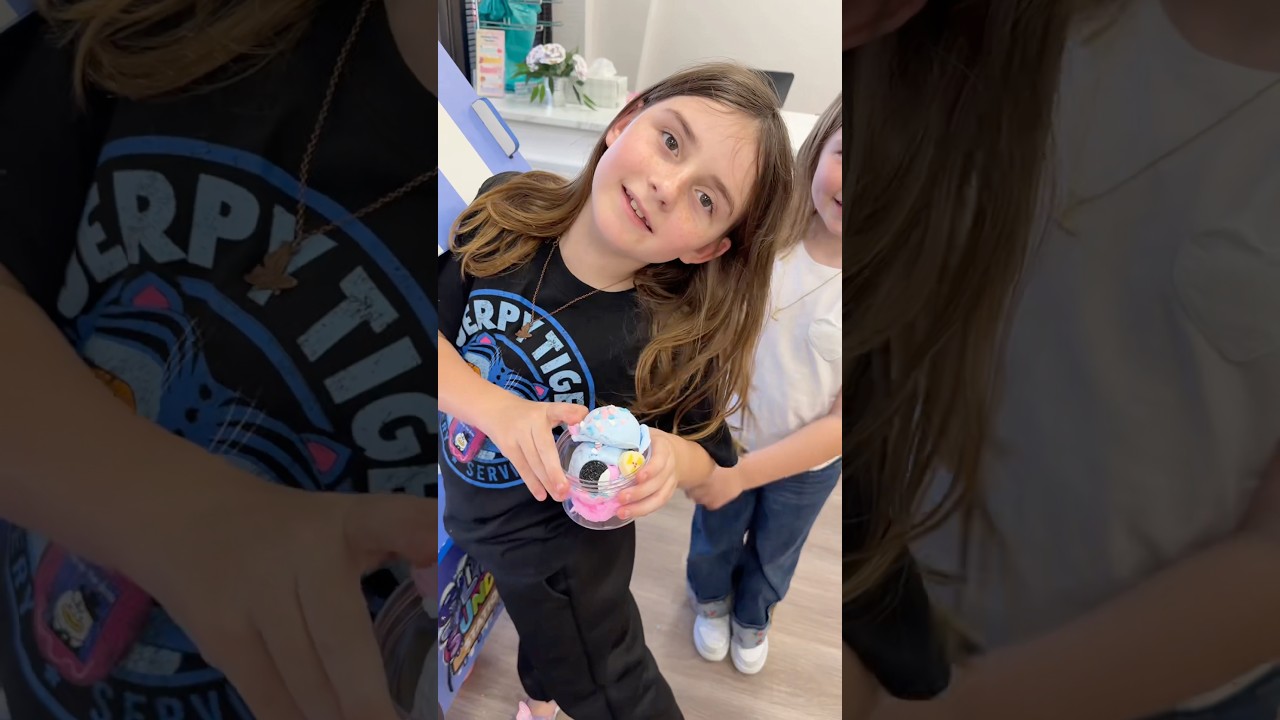 Станция для приготовления мороженого с @MrsBench 🍦