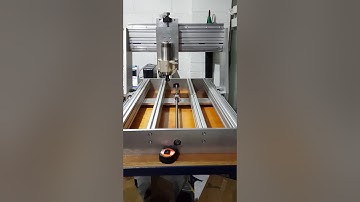 First run of home built CNC 3-Axis Router