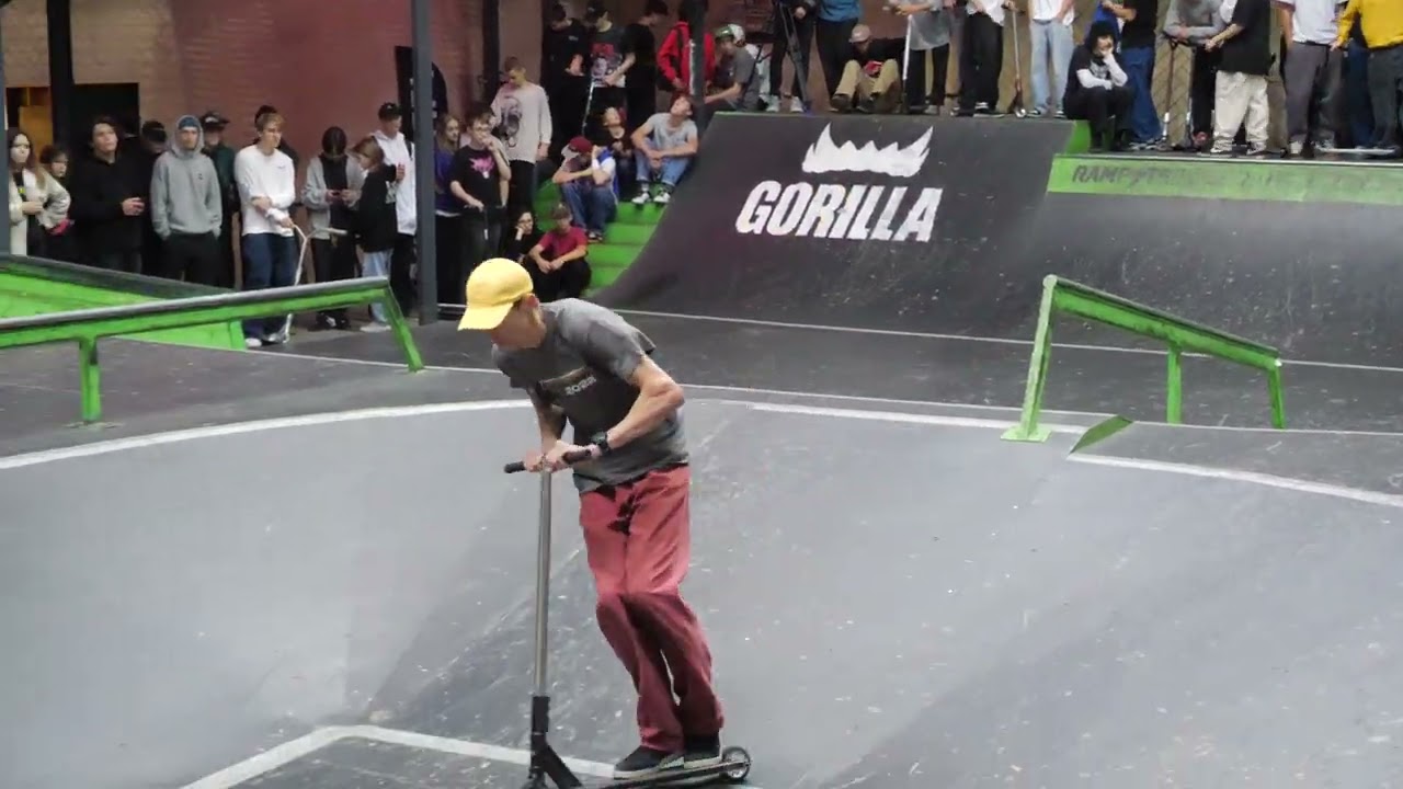 Скейт парк горилла