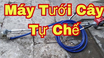 Máy Bơm Nước Tự Chế Từ Máy Cắt Cỏ - Minh Miền Tây