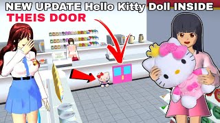دميه هيلو كيتي تحديث ساكورا سكول New Hello Kitty doll at here in NEW UPDATE! Sakura School Simulator