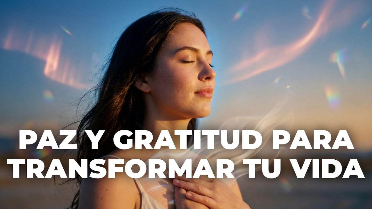 🎧🎙️CANTOS DE PAZ INTERIOR Y GRATITUD – Calma tu mente y recibe bendiciones sin obstáculos