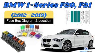 Fuse Box Location & Diagrams: BMW 1-Series F20, F21 (2012–2019) Owner's Manual Fuse Box Location & Diagrams: BMW 1-Series F20, F21 (2012–2019) Owner's Manual