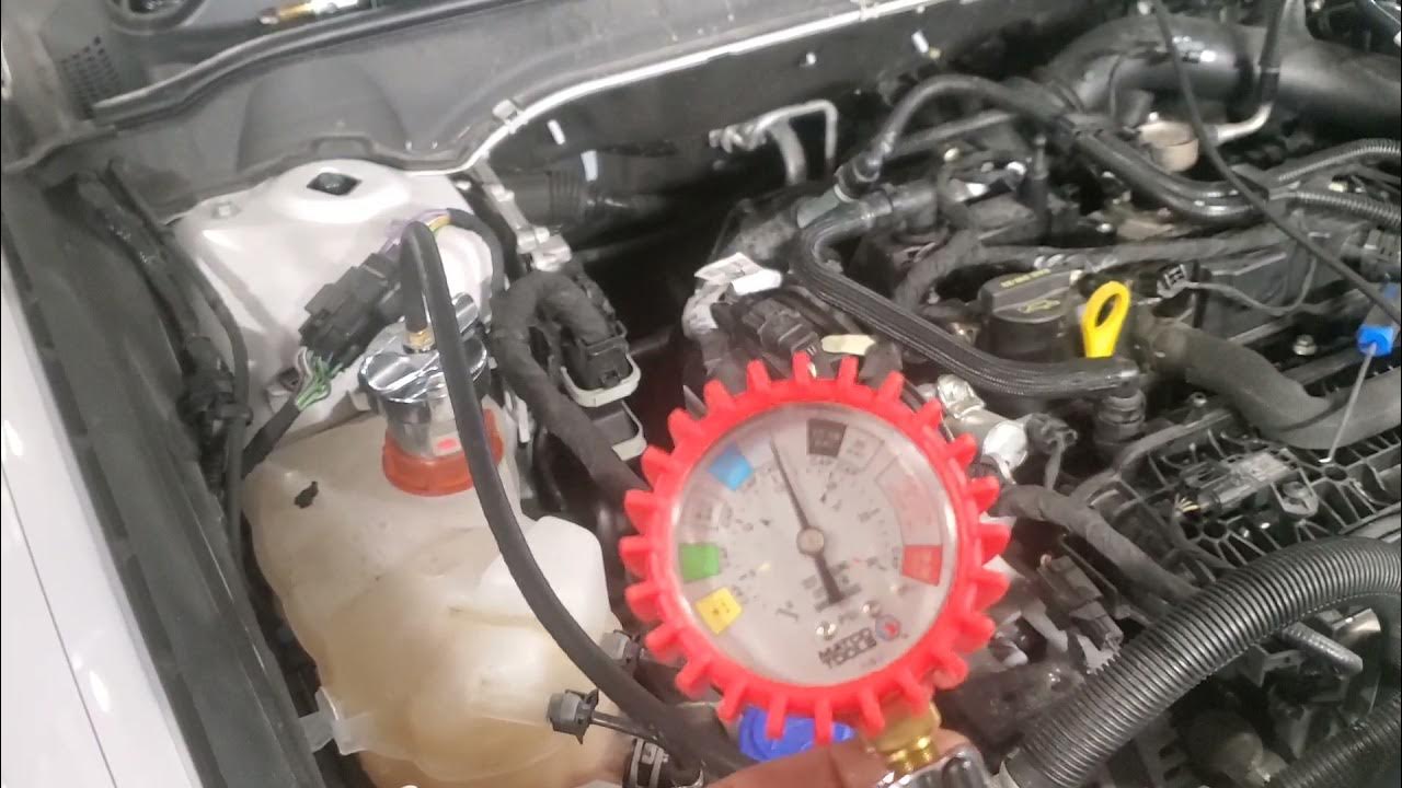 2018 ford fusion 1 5l ecoboost runs rough low coolant coolant intrusion