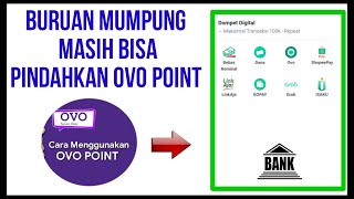 Cara pindahkan saldo ovo point dengan scan QR