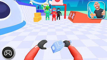 Hit Master 3D: Knife Assassin - Gameplay Walkthrough Part 33 - Game Levels 94-96 (iOS, Android)