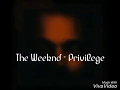 The Weeknd - Privilege (Lyrics)