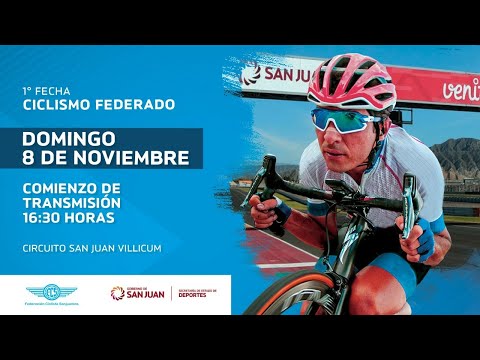 1° Fecha de Ciclismo Federado - Autódromo Villicum - San Juan