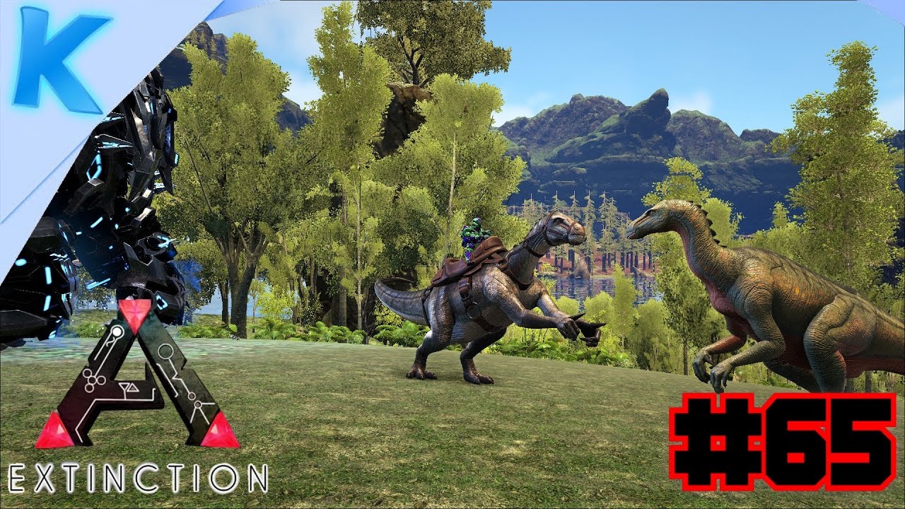 Ark - mods - Extinction Core - Ep 65 Iguanodon temmen! Update day! Is ...