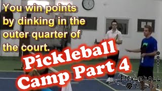 Pickleball Camp Part 4 - Third Drill with Jarrett Chirico, Collin Johns, Aspen Kern and other Pros