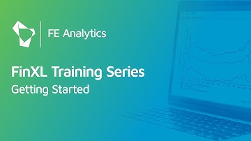 FinXL Training Series (1/3) - Getting Started